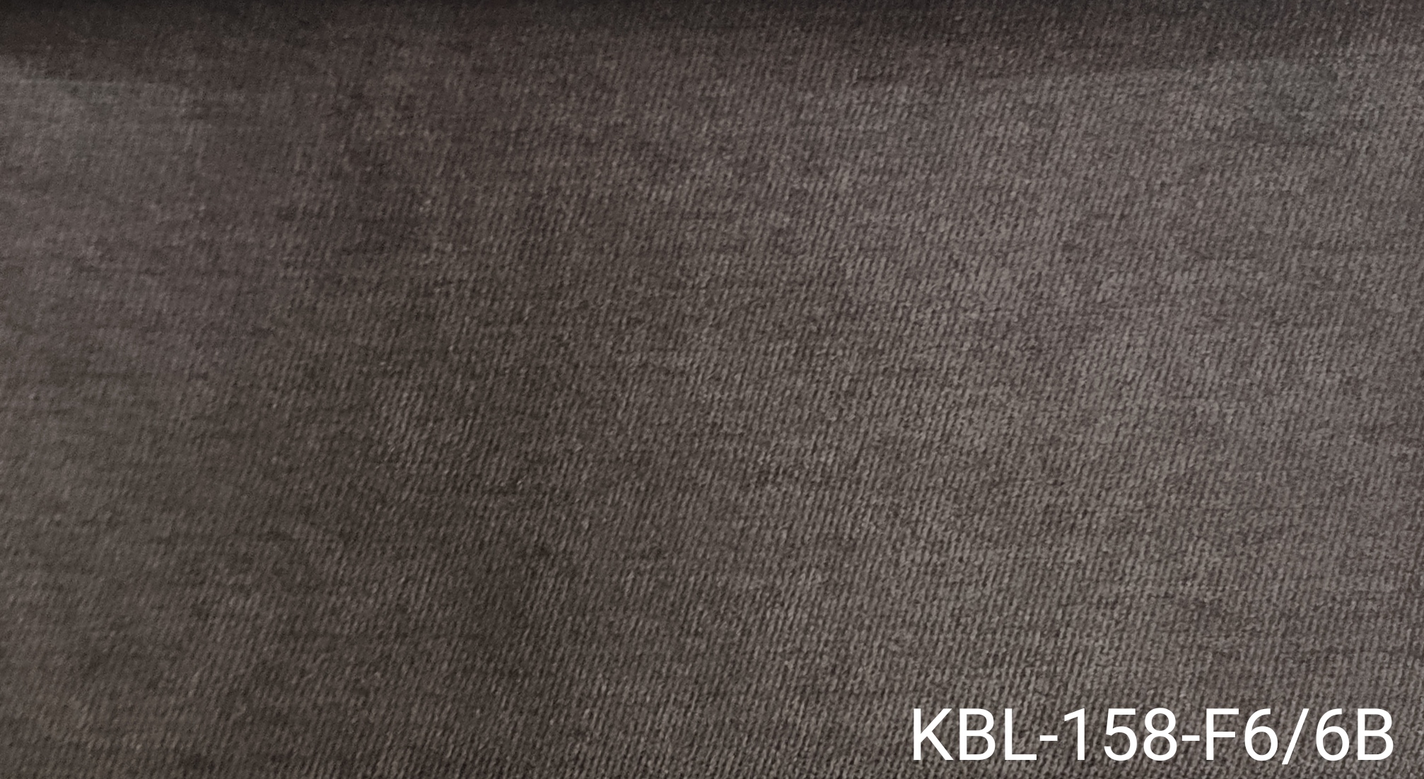 KBL-158-F6B: VẢI BỐ NHUNG MỊN NÂU ĐẬM