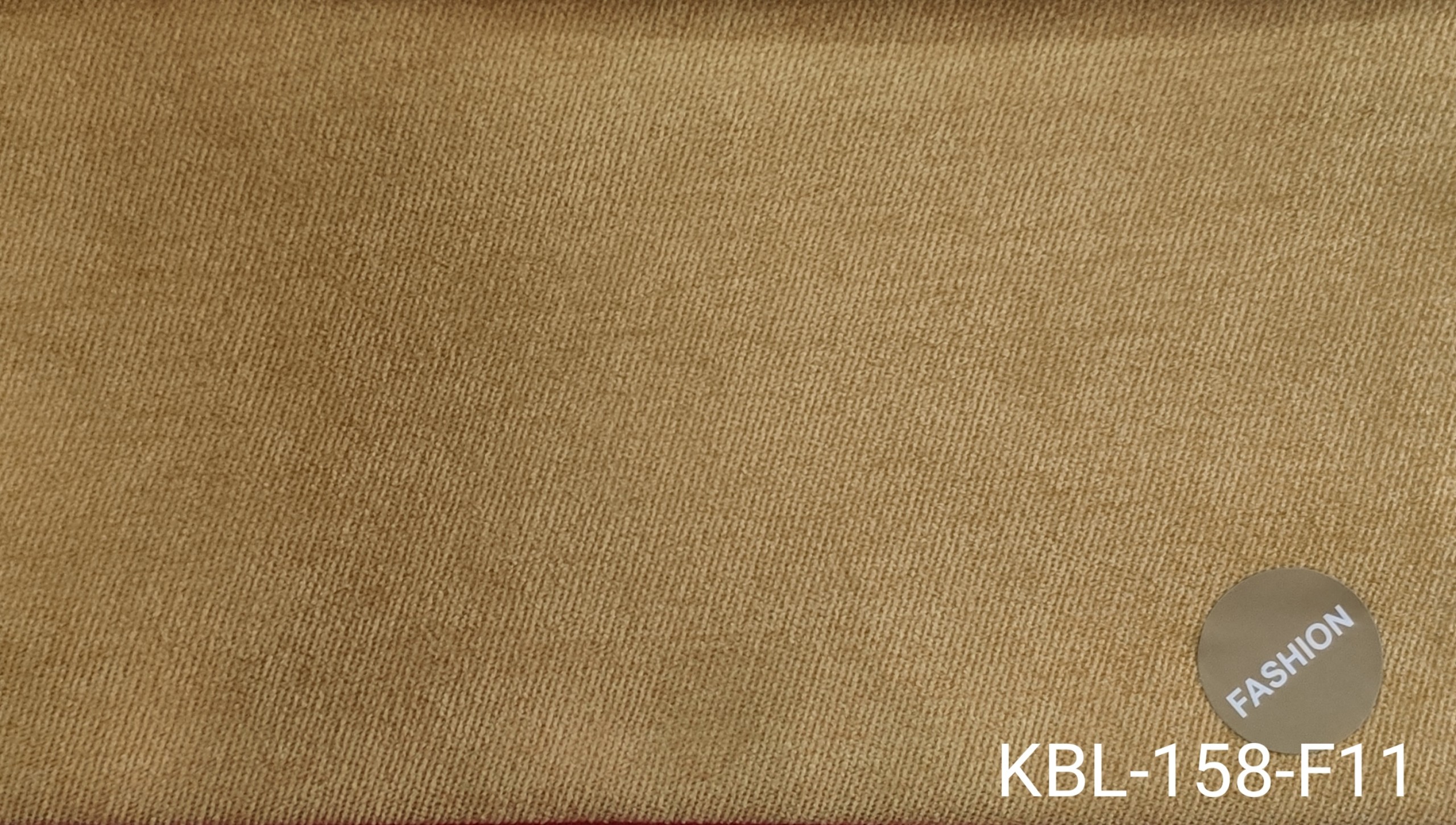 KITA-KBL-158-F11: VẢI BỐ NHUNG MỊN VÀNG NGHỆ