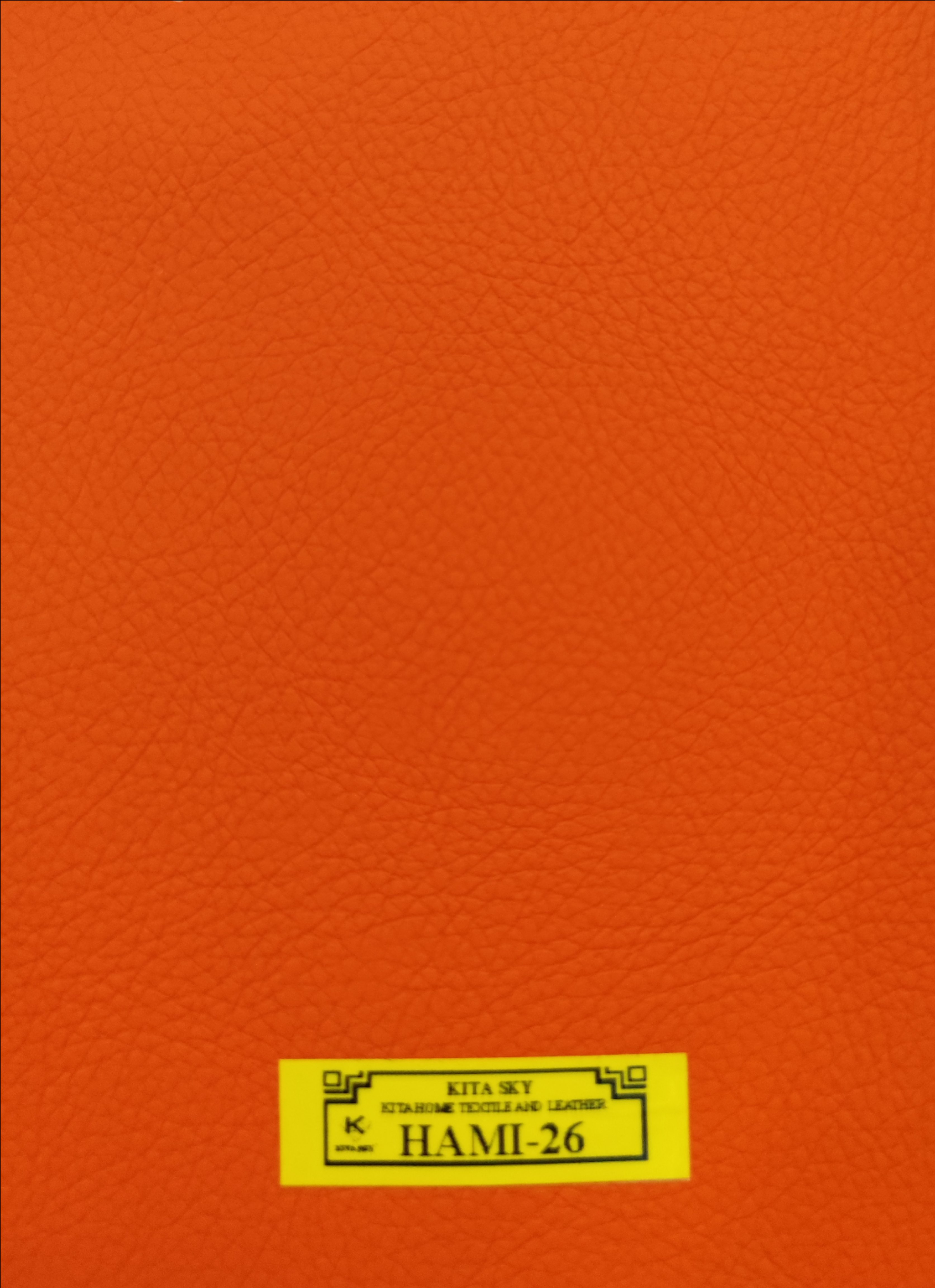 KITA-HAMI-26:-MÀU CAM THỔ ORANGE-RED VÂN ĐẾ VẢI