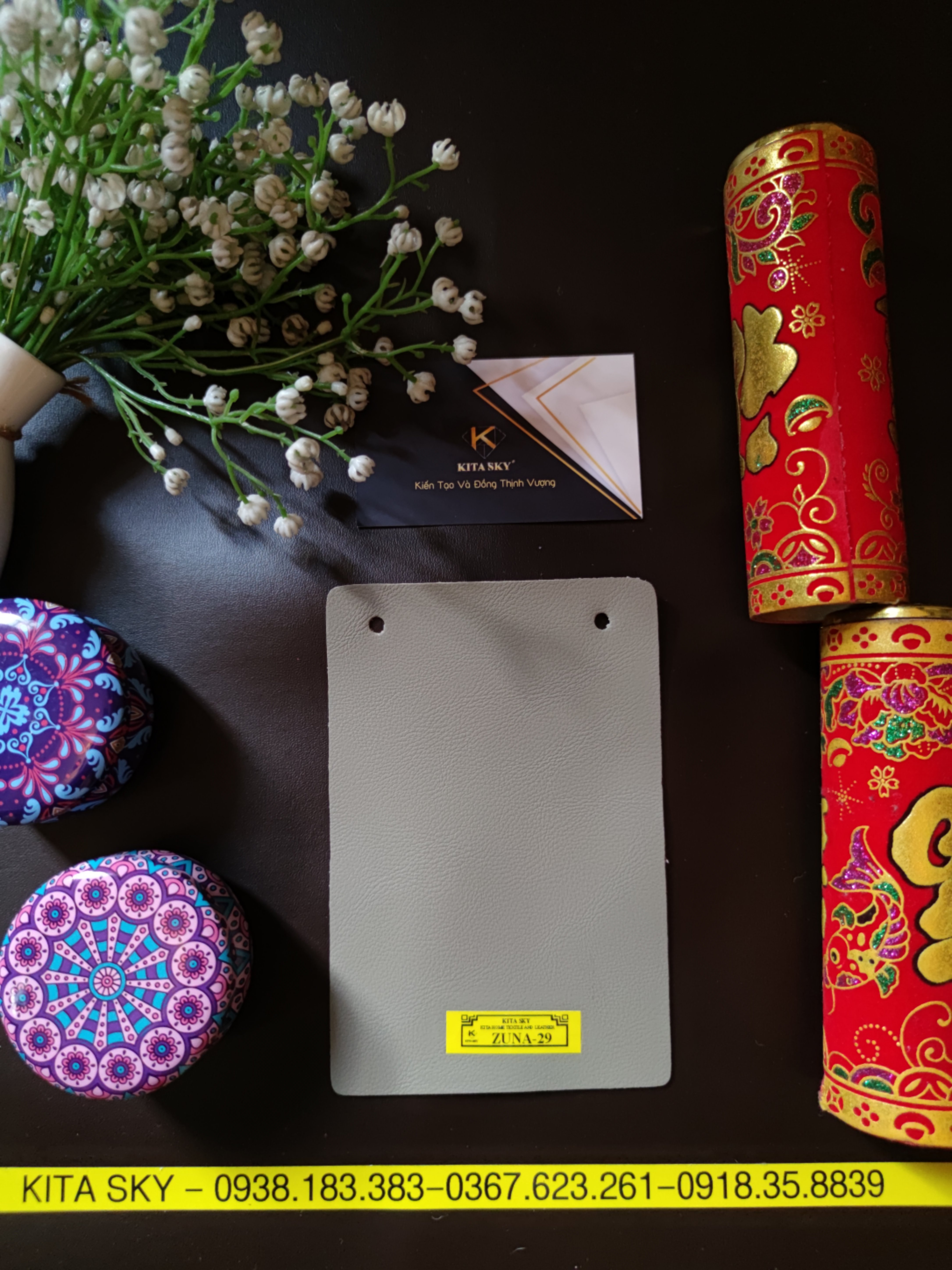 KITA-ZUNA-29:-MÀU XÁM TRUNG TÍNH VÂN CHÌM