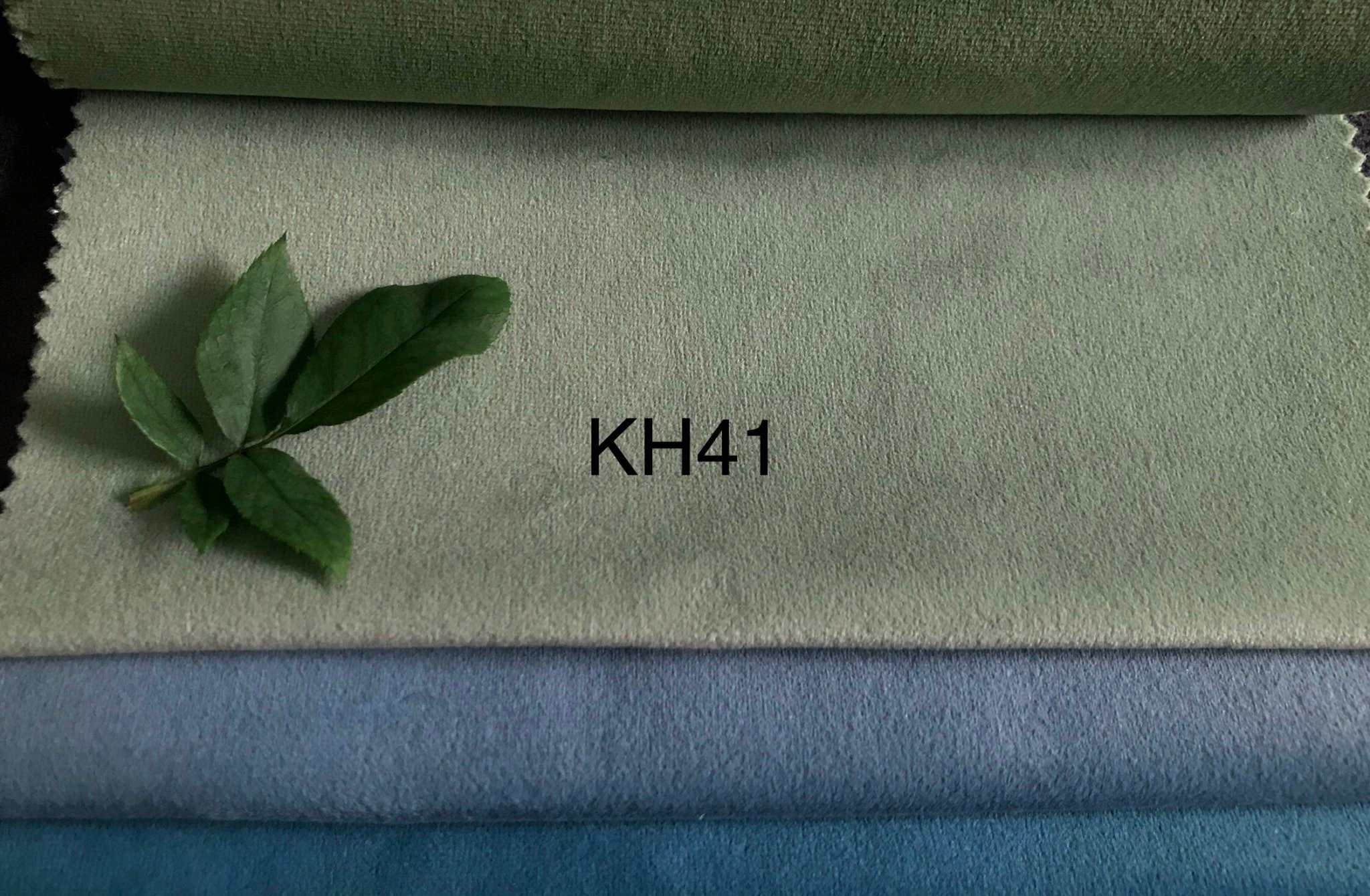 KITA-SAMI-KH-41:-VẢI NHUNG CAO CẤP - MÀU CỐM LIGHT