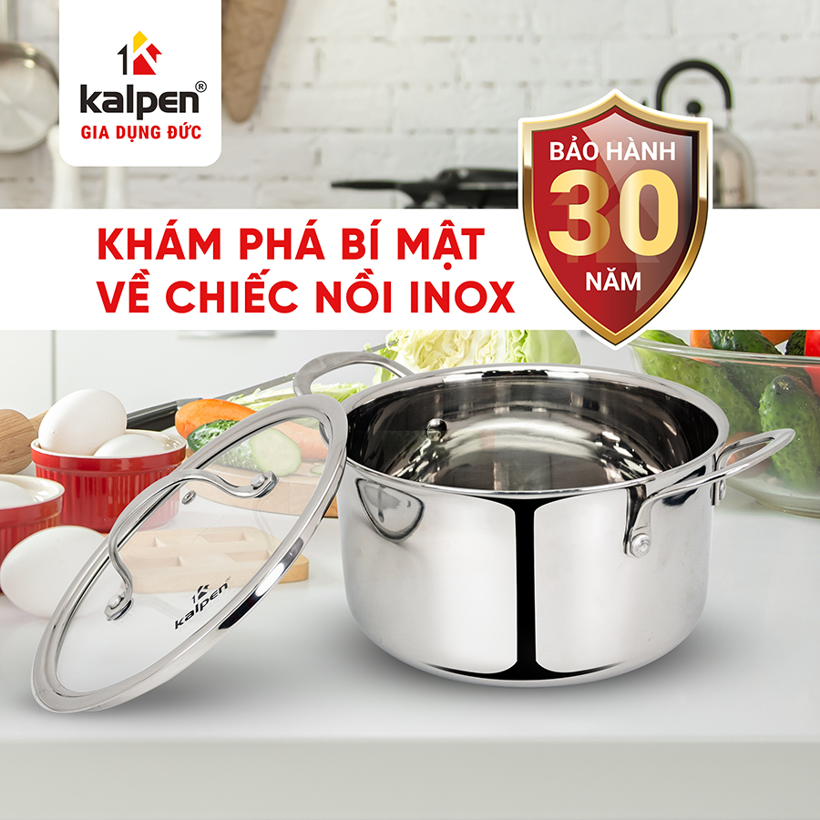 Khám phá bí mật về Nồi inox bảo hành 30 năm?
