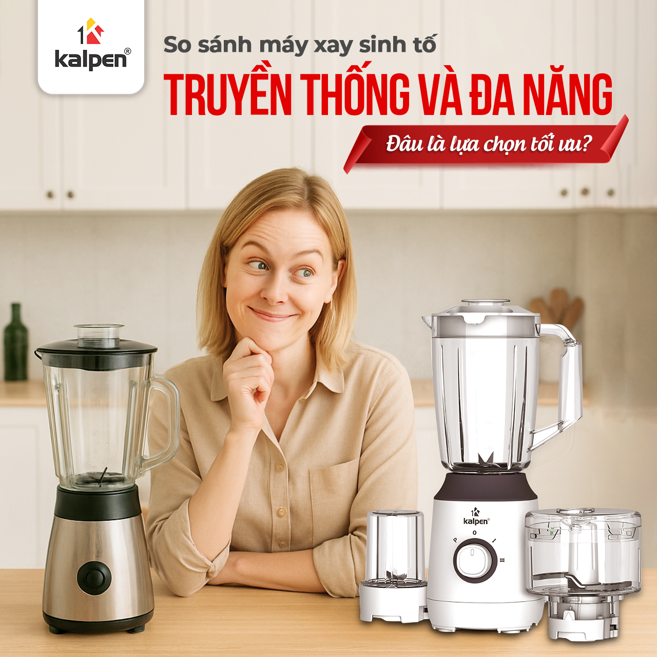 So sánh máy xay sinh tố truyền thống và đa năng – Đâu là lựa chọn tối ưu?