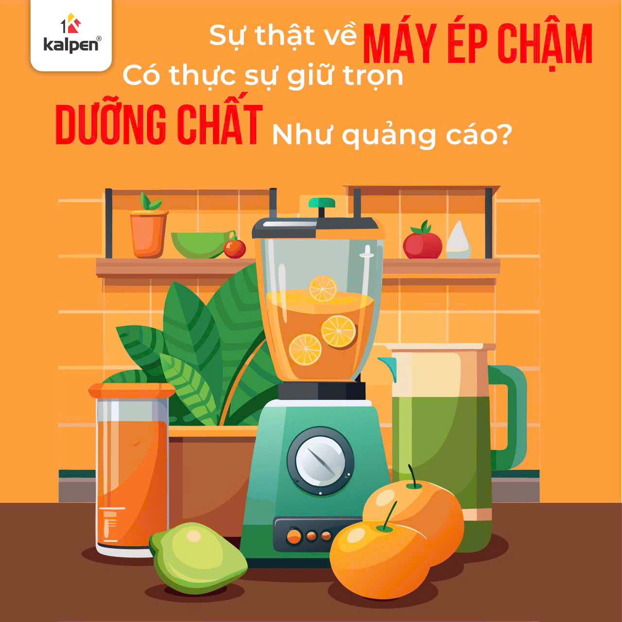 Sự thật về máy ép chậm Có thực sự giữ trọn dưỡng chất như quảng cáo
