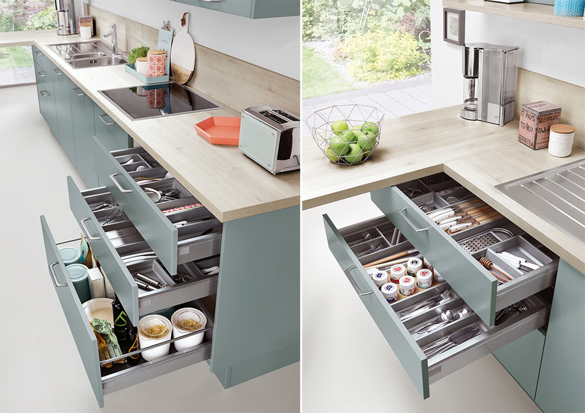 5+ Mẫu tủ bếp thông minh giúp bạn tiết kiệm không gian bếp ...