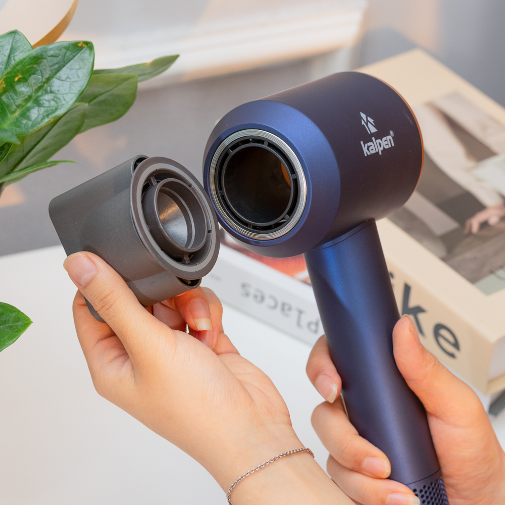 Máy sấy tạo kiểu tóc ion độ ồn thấp Kalpen DC-BRL/05 8 may say tao kieu toc ion do on thap kalpen 78