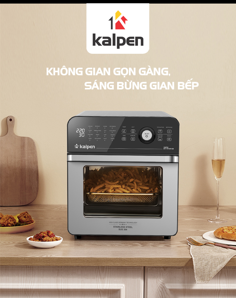 Nồi Chiên Không Dầu Cao Cấp Kalpen K15 - hinh 012