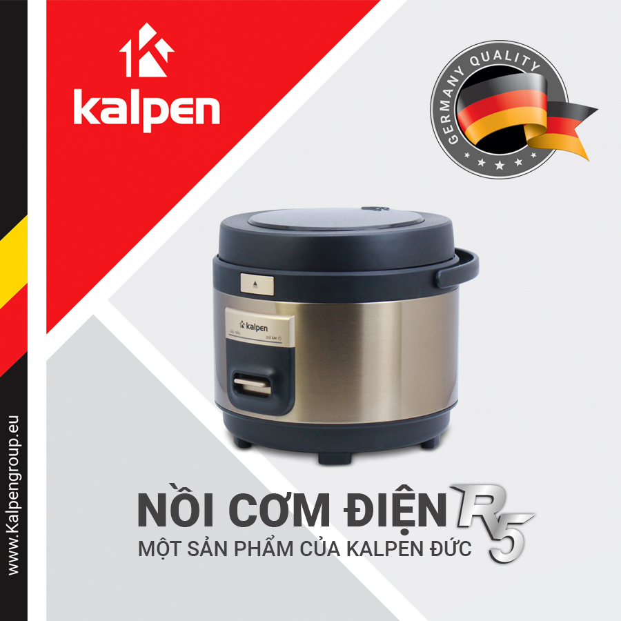 Nồi cơm điện cao cấp Kalpen R5, 1.8L