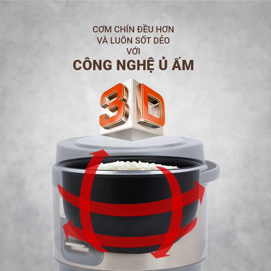 Nồi cơm điện cao cấp Kalpen R5, 1.8L