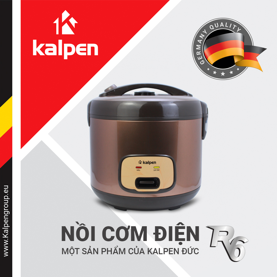 Nồi cơm điện cao cấp Kalpen R6, 3.2L.