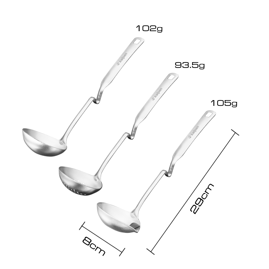 Bộ 3 muôi Inox Kalpen MMDMMCMMT
