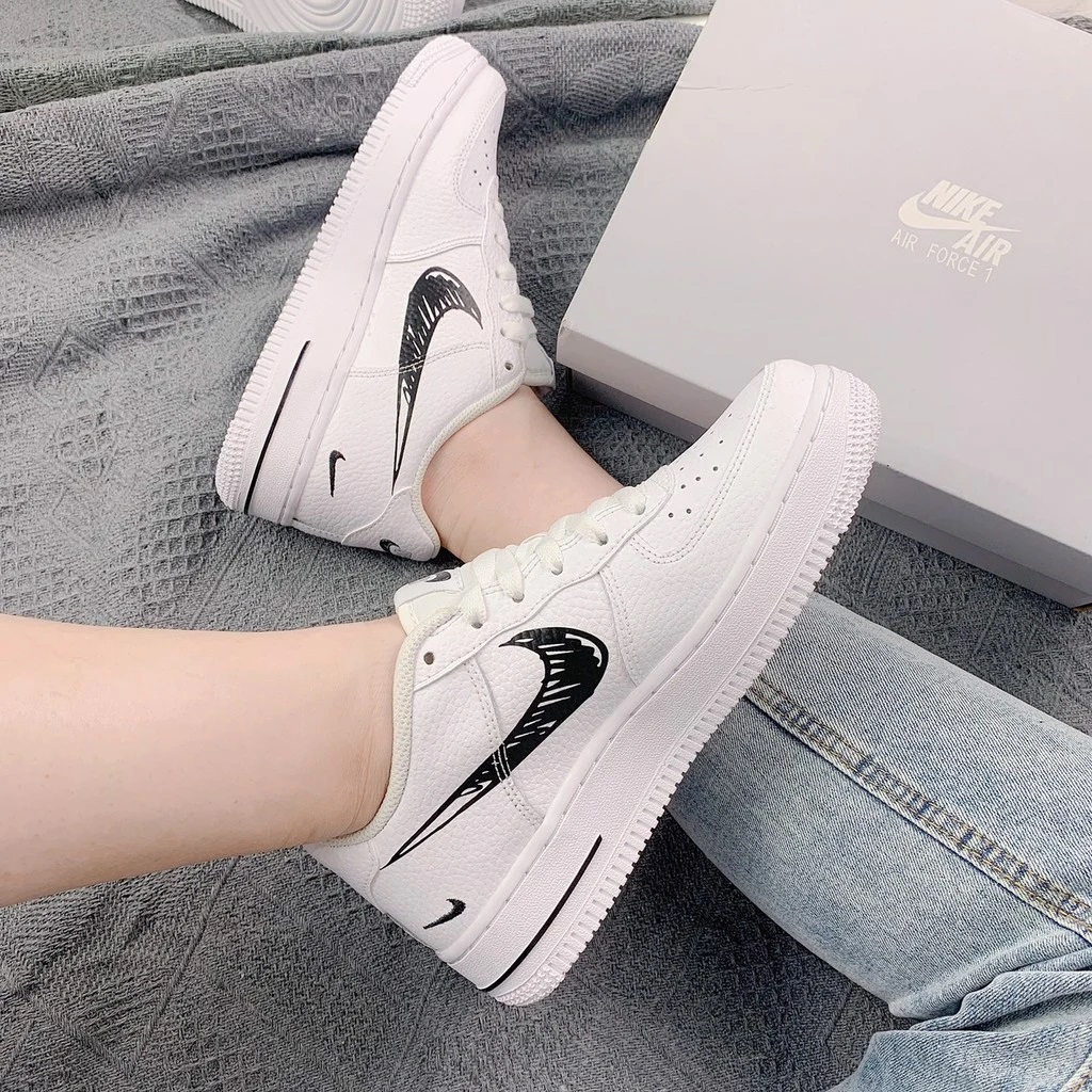 Nike Air Force 1 Low GS Doodle Swoosh
