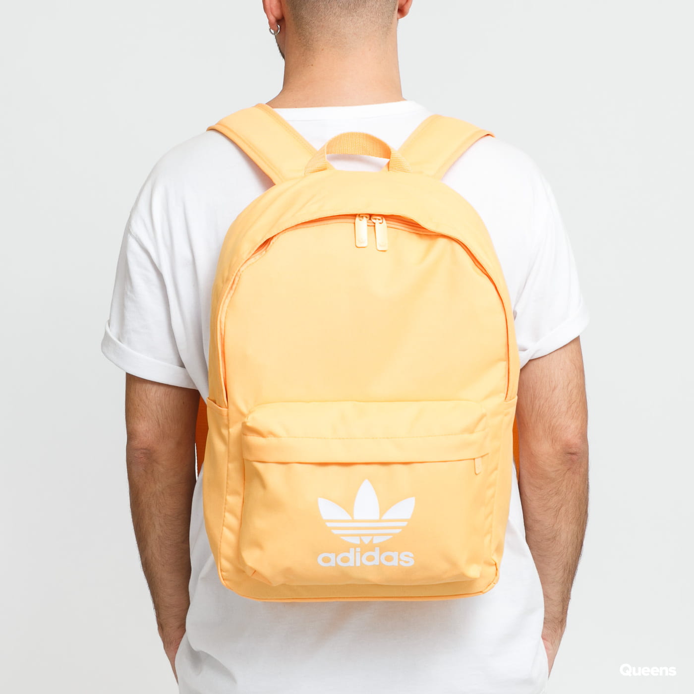 adidas ac classic backpack Mens Adicolor The silhouette also delivers a distinctive look Adidas Originals Adicolor Classic Backpack