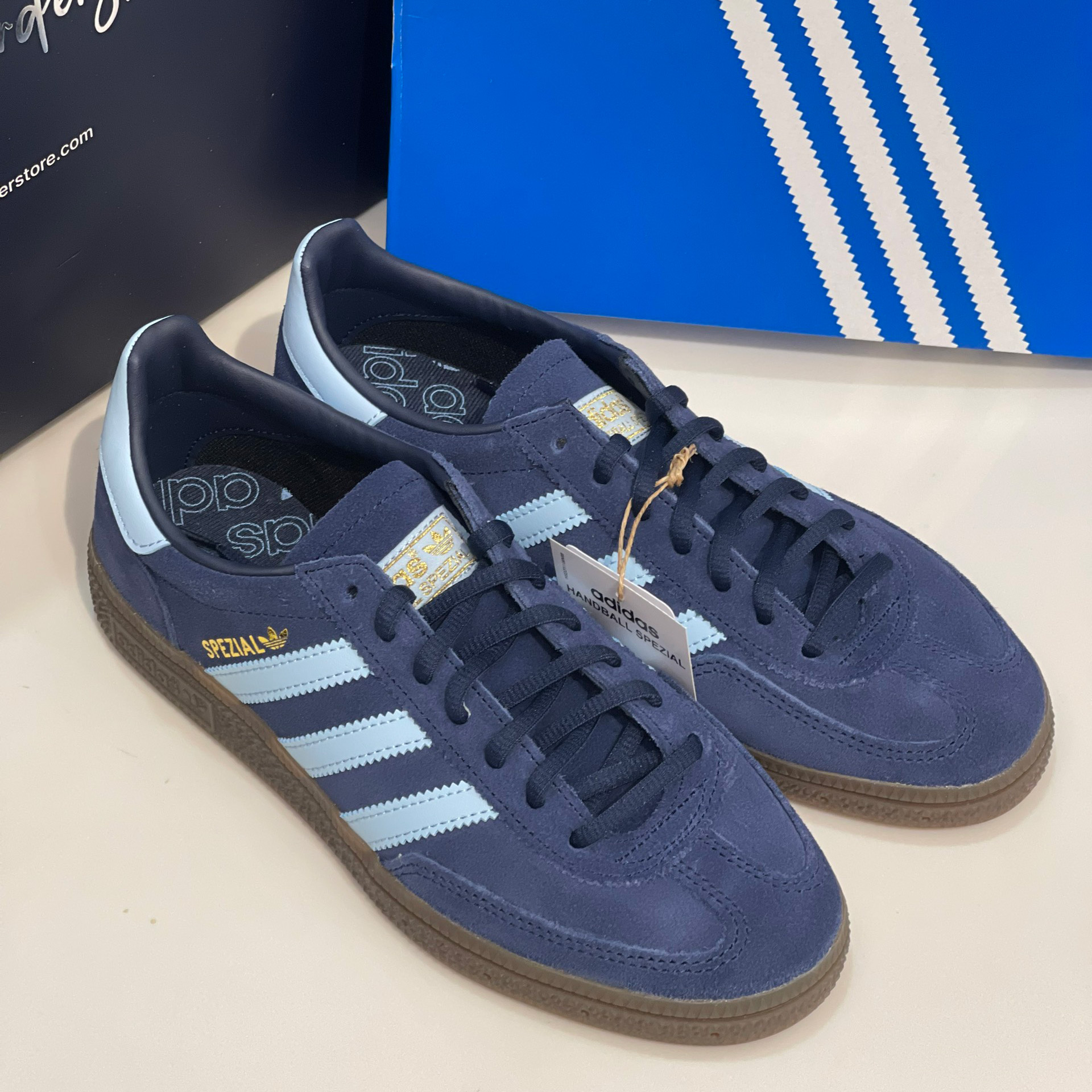 Giày Adidas Handball Spezial Collegiate Navy Gum BD7633