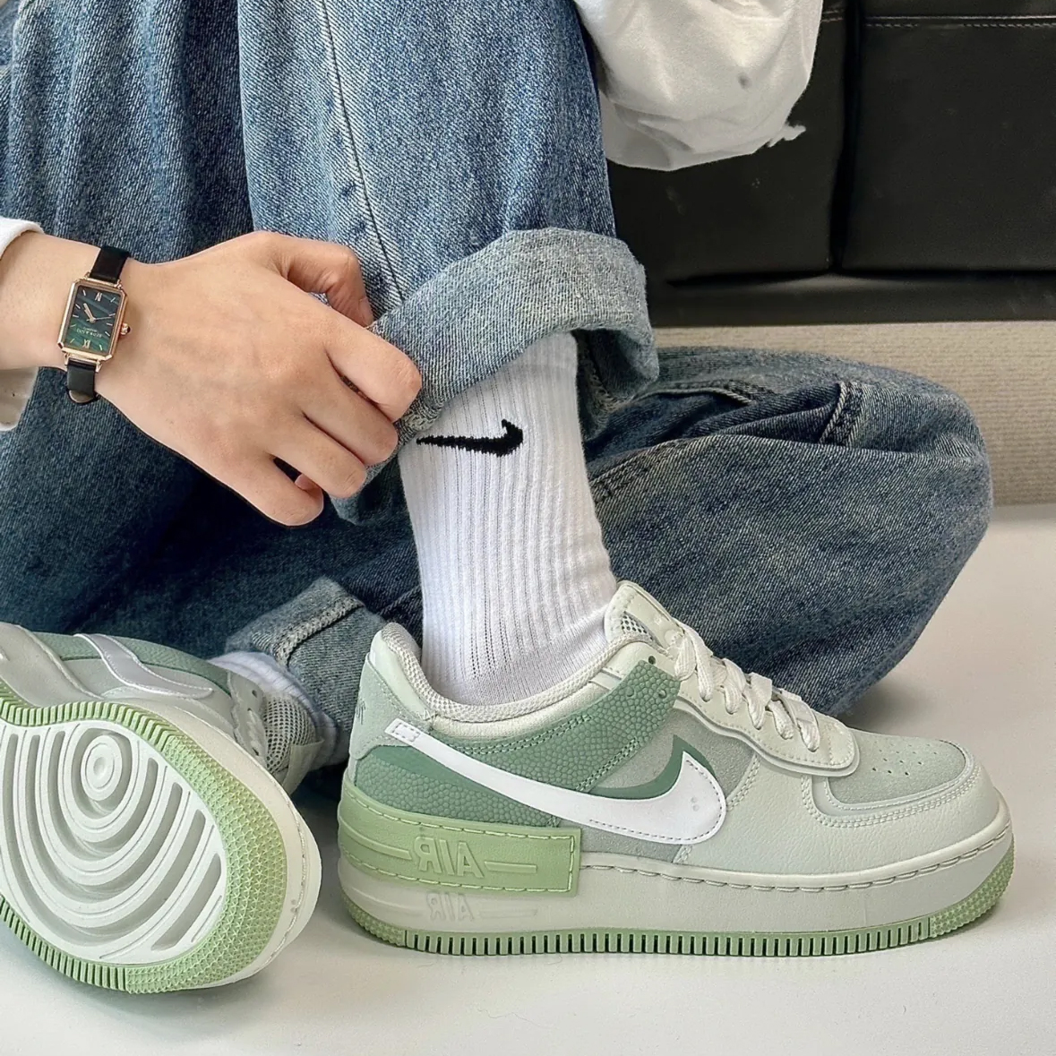 nike air shadow spruce aura