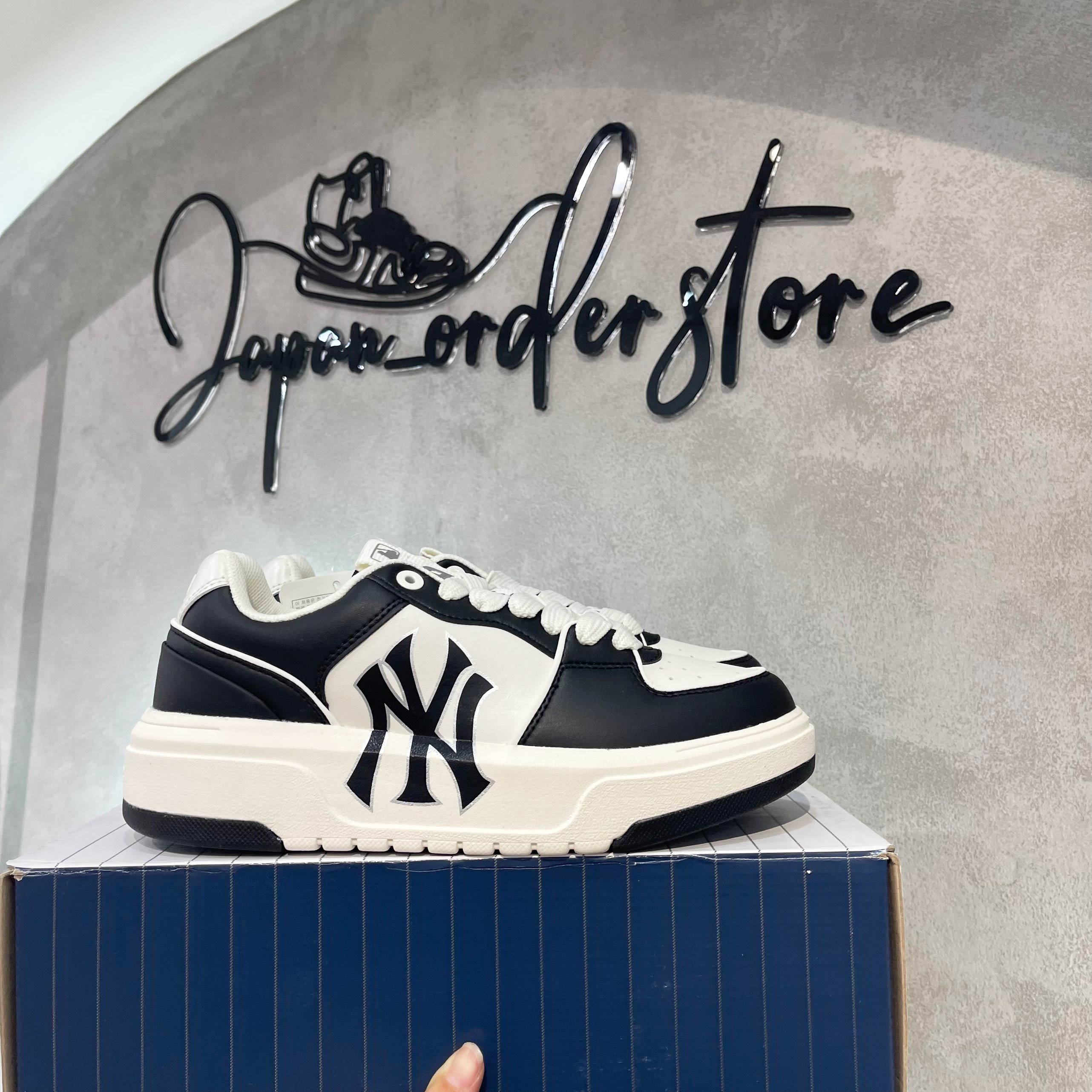 GIÀY THỂ THAO MLB CHUNKY LINER NEW YORK YANKEES 3ASXCA12N50GNS MÀU TRẮNG  XANH  Sneaker Quần Áo Phụ Kiện Thời Trang chính hãng