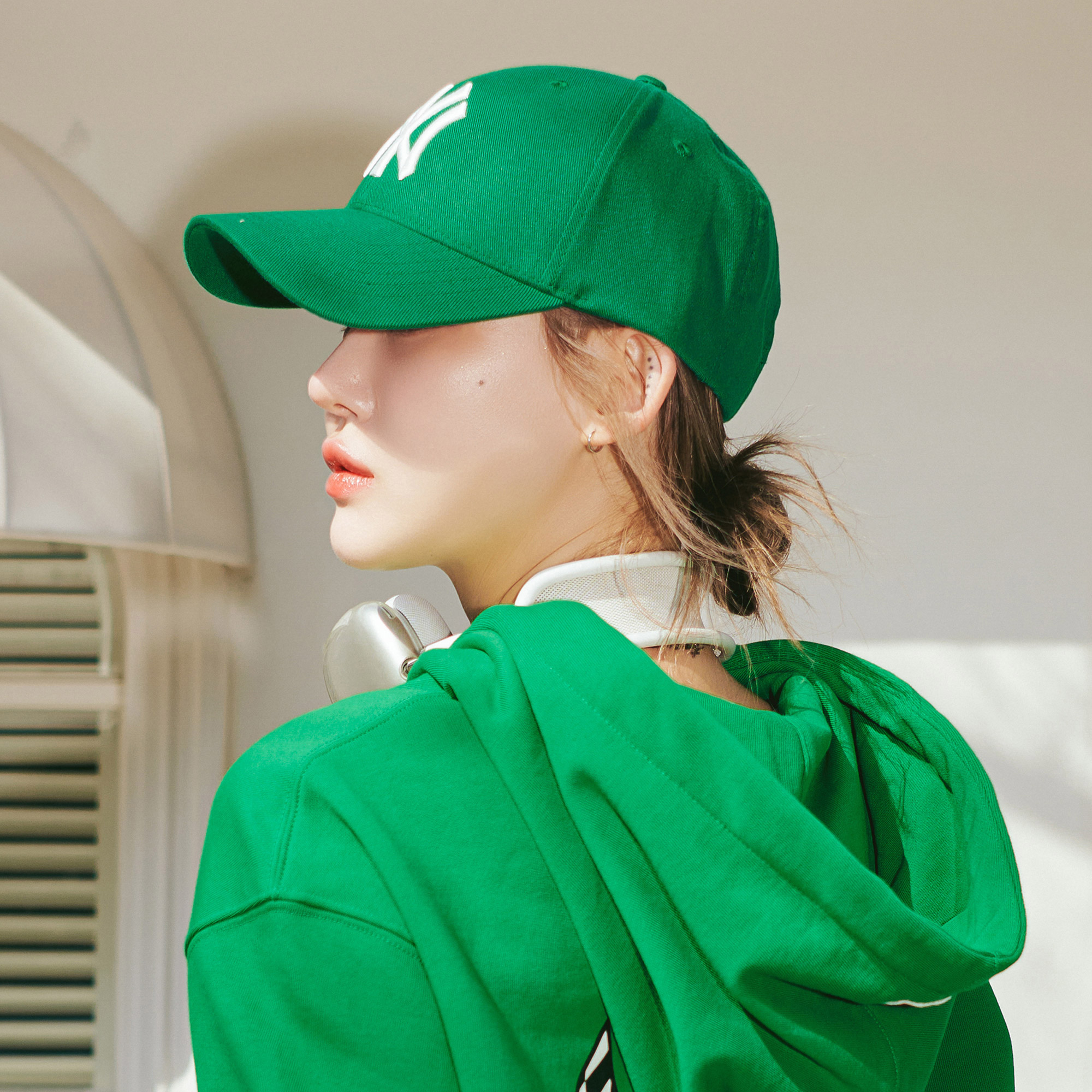 47 Brand MLB NY Yankees baseball cap in light green  ASOS