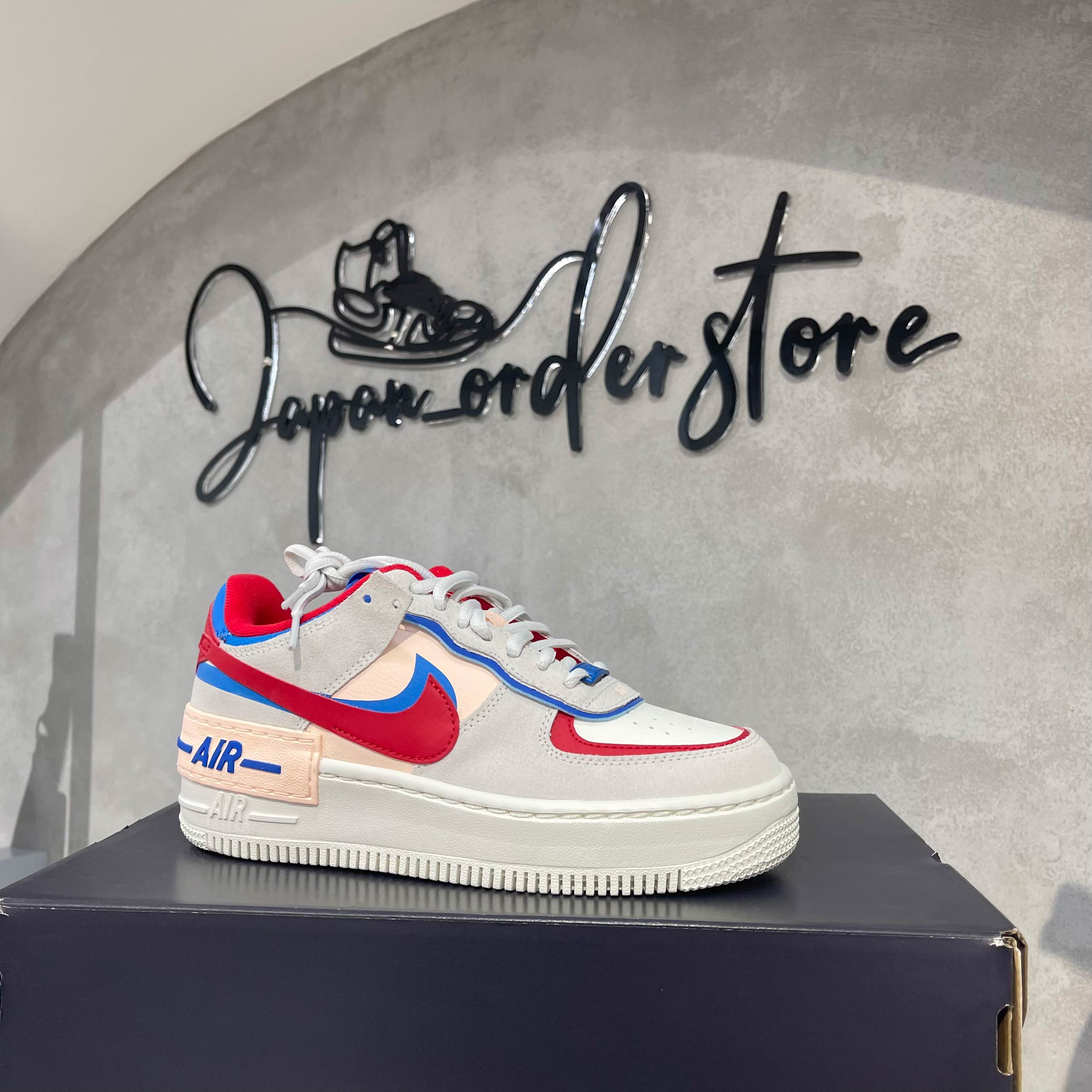 Giày Nike Air Force Shadow 'Sail Royal Red' CU8591-100