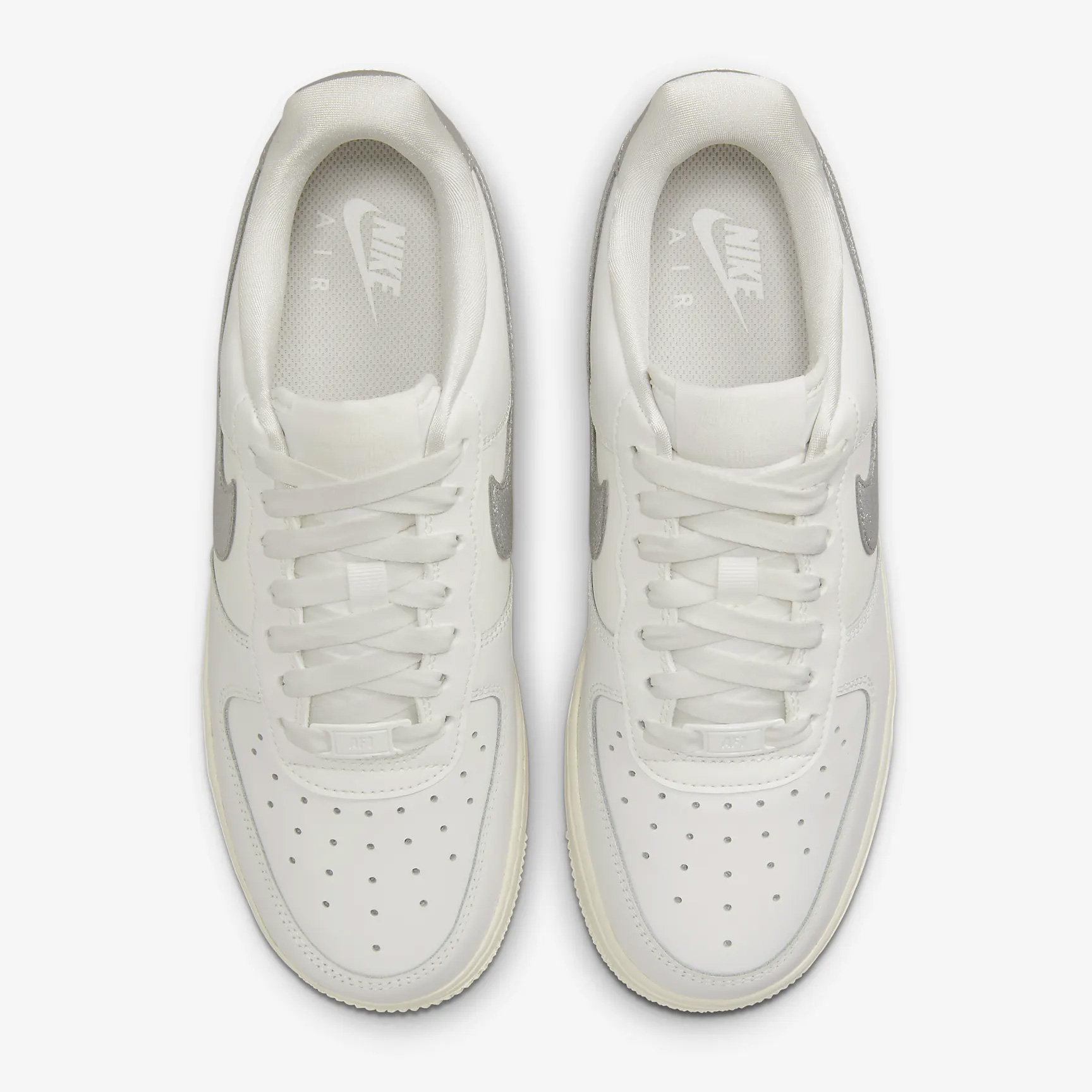 air force silver swoosh