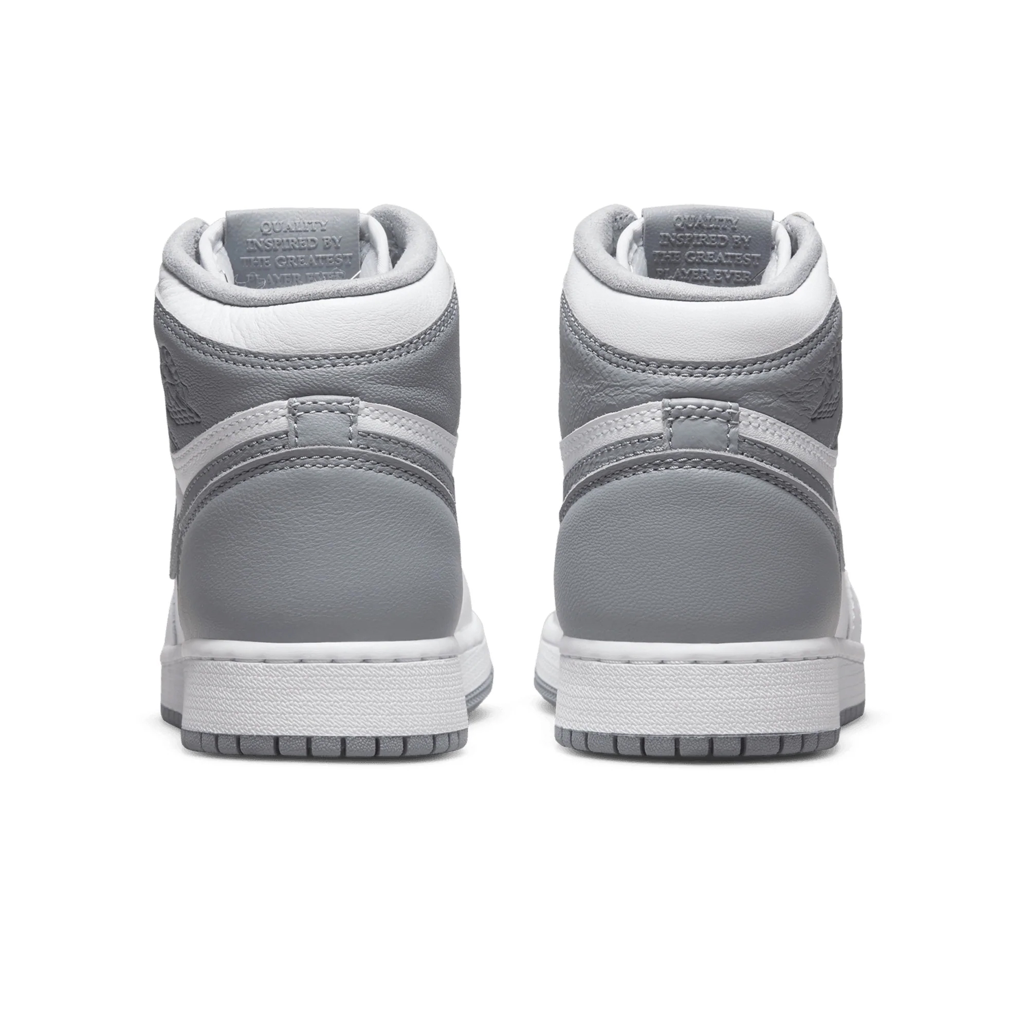 Già y Nike Air Jordan 1 Retro High White Stealth 555088-037