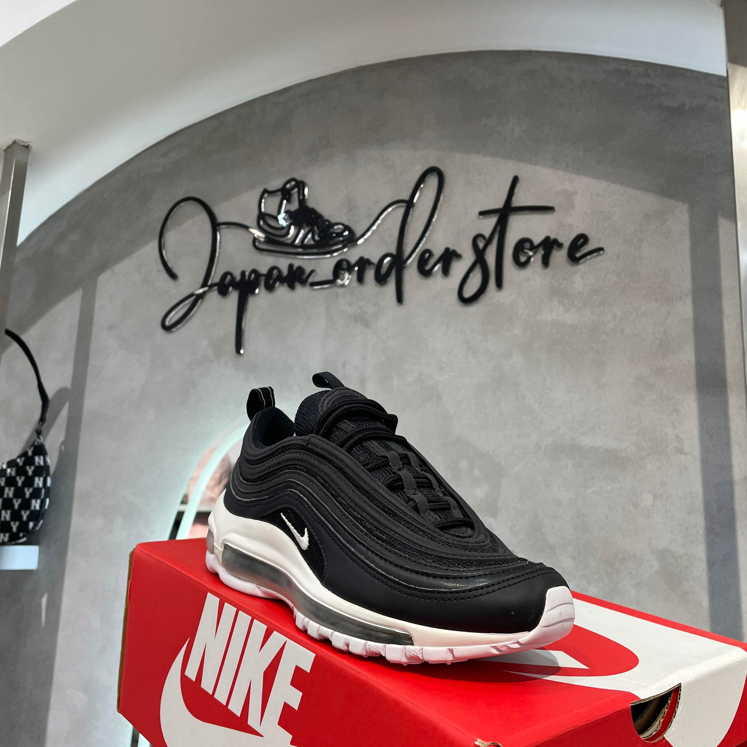 Giày Nike Air Max 97 GS 'Black' 921522-001 Authentic