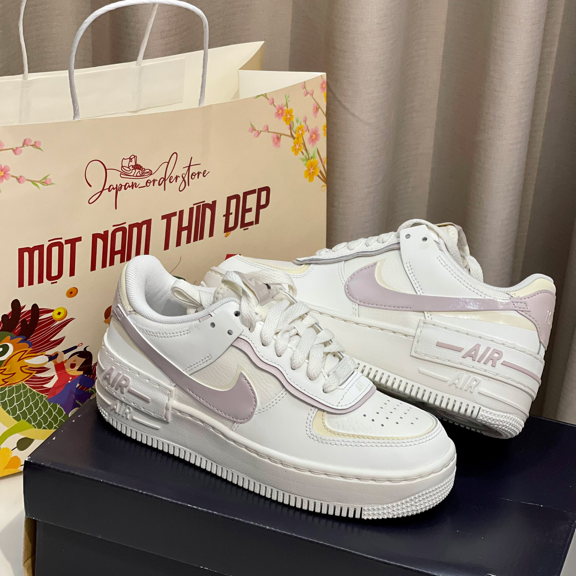 Giày Nike Air Force Shadow Sail Platinum Violet DZ1847-104