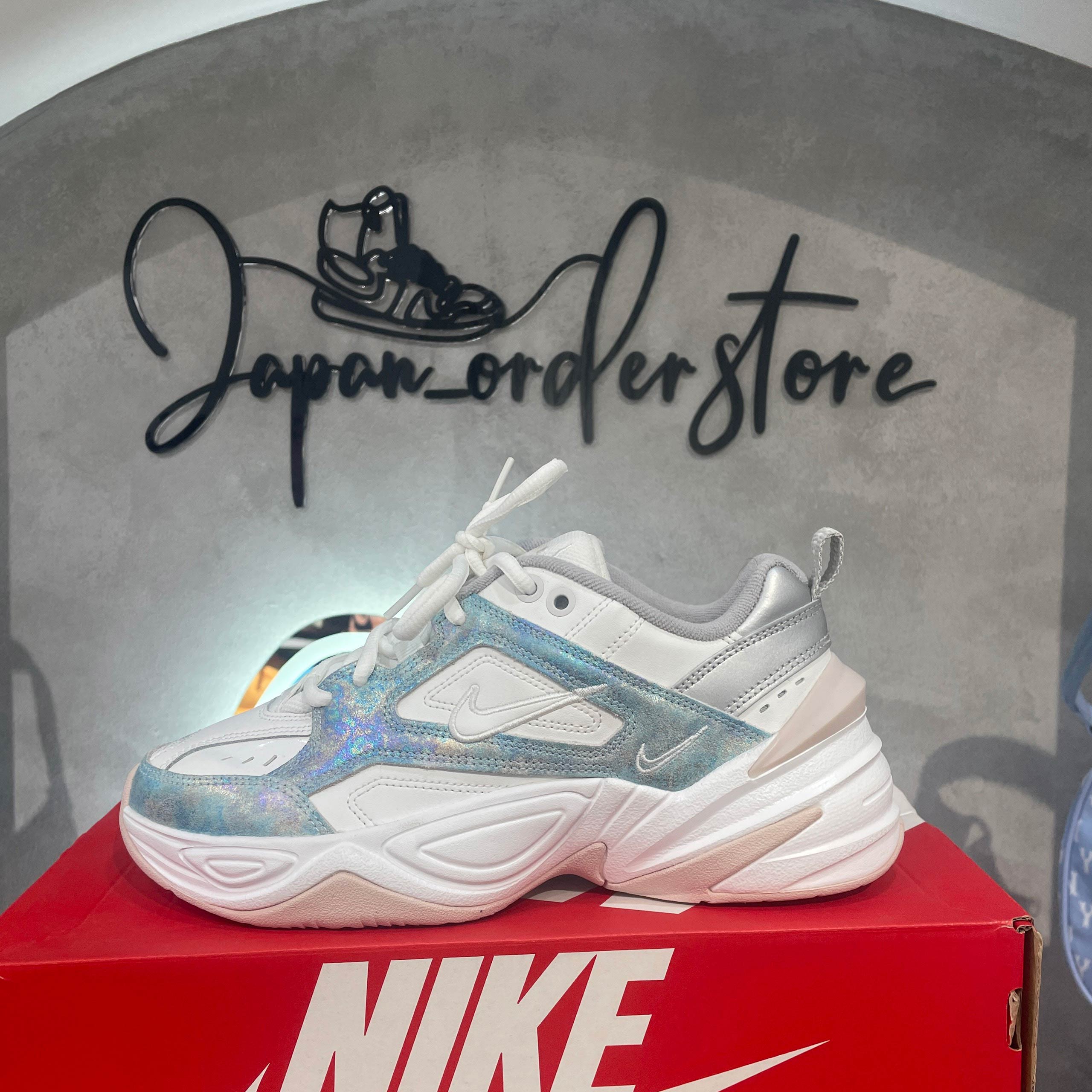 Nike m2k tekno iridescent pink and blue Clearance