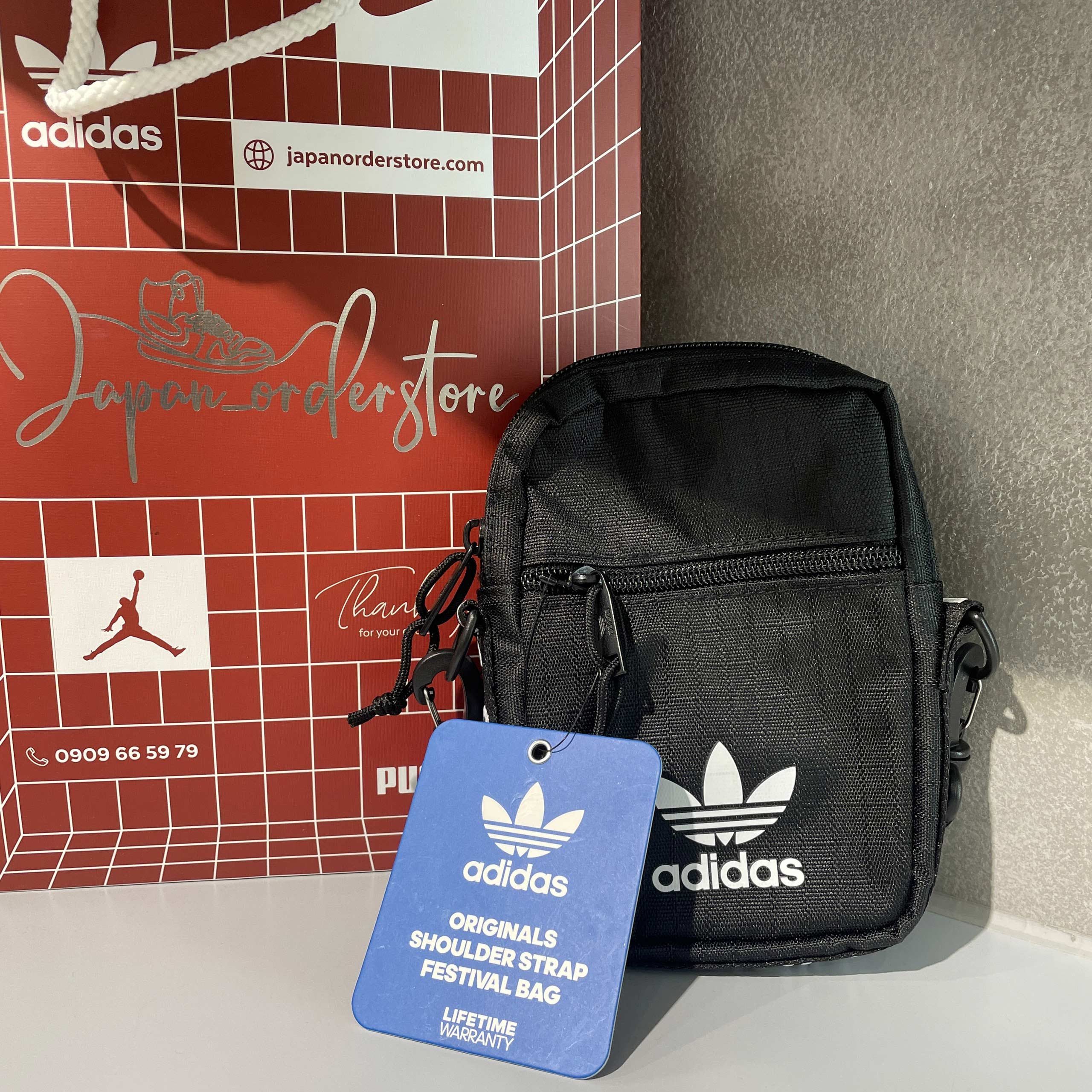 Adidas originals shoulder store strap festival bag