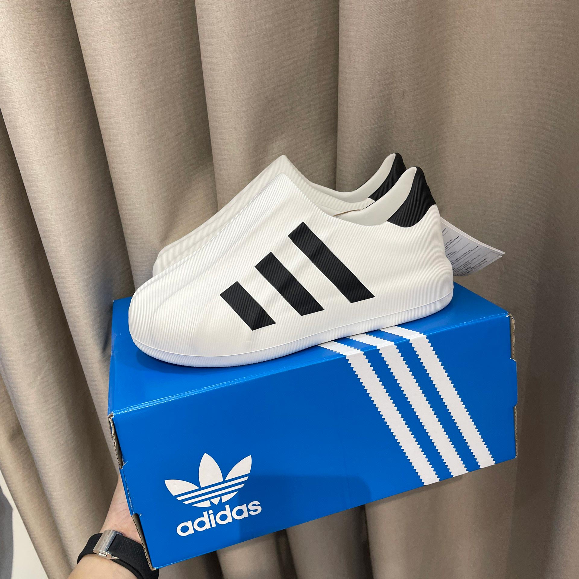 Giày adiFOM Superstar Core White HQ8750 Authentic