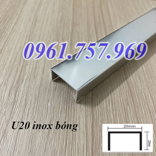 Nẹp chữ U20mm