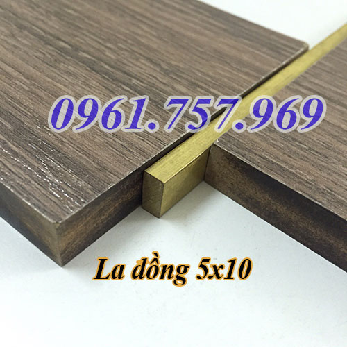 Nẹp đồng 5x10