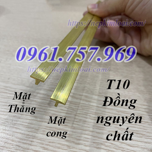 Nẹp đồng T10