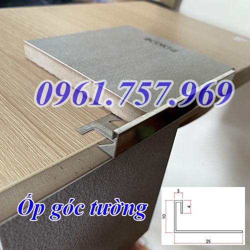 Nẹp góc inox 304