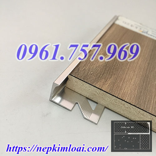 Nẹp inox chặn gạch