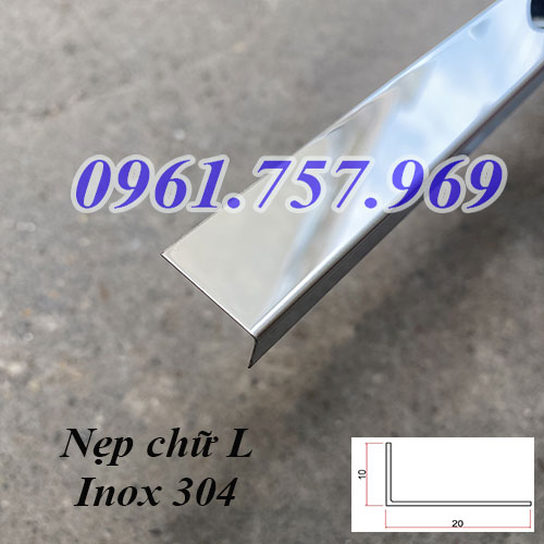 Nẹp inox chữ L