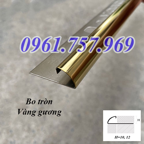 Nẹp inox góc tường