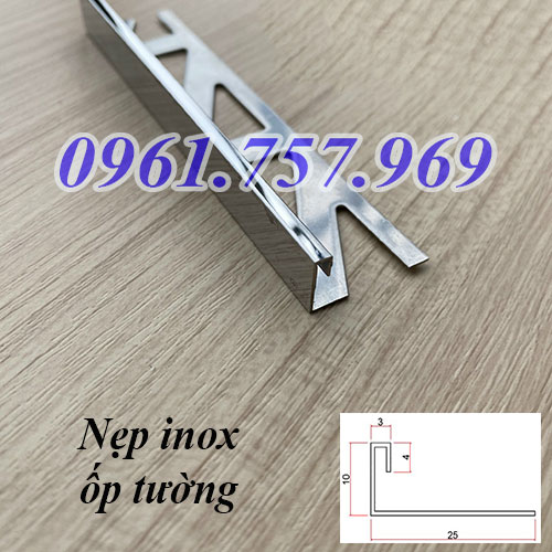 Nẹp inox ốp tường