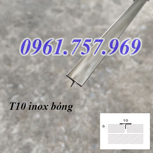 Nẹp inxo T10