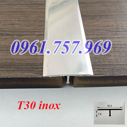 Nẹp inox T30