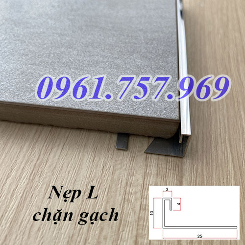 Nẹp L chặn gạch