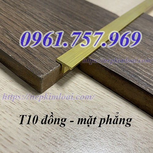 Nẹp T10 đồng