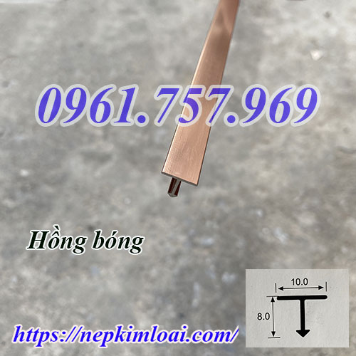 Nẹp T10 màu đồng