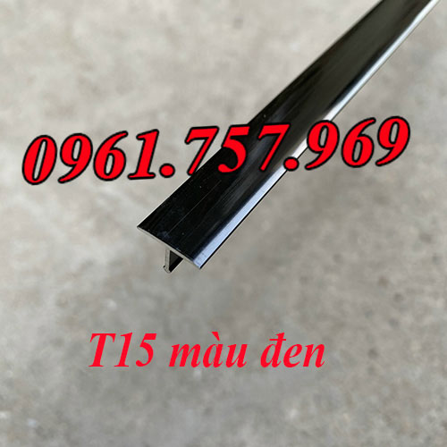 Nẹp T15 màu đen