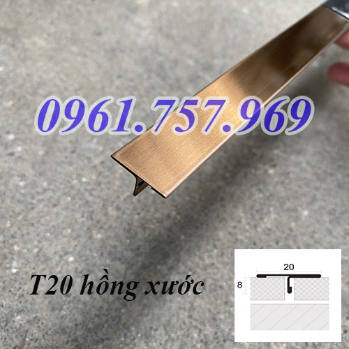 Nẹp T20 hồng xước