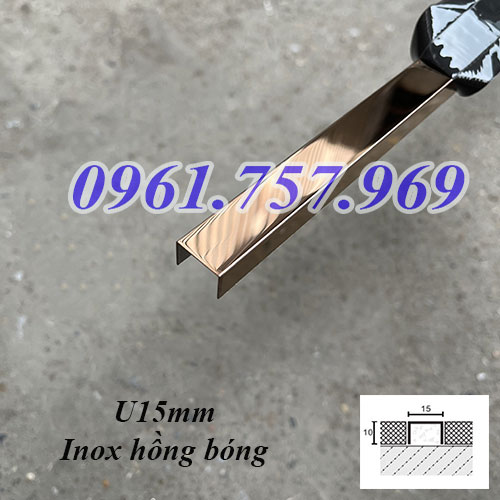 Nẹp u15 hồng bóng