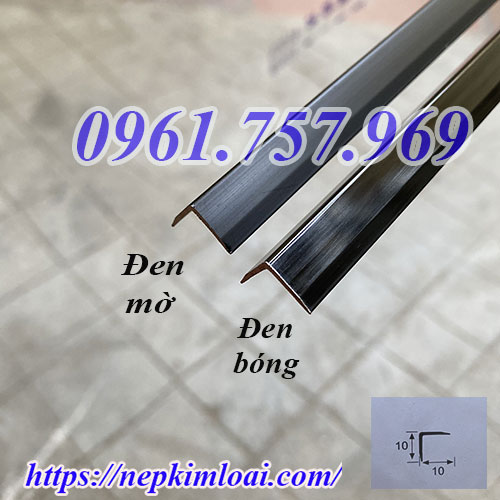 Nẹp V10 màu đen