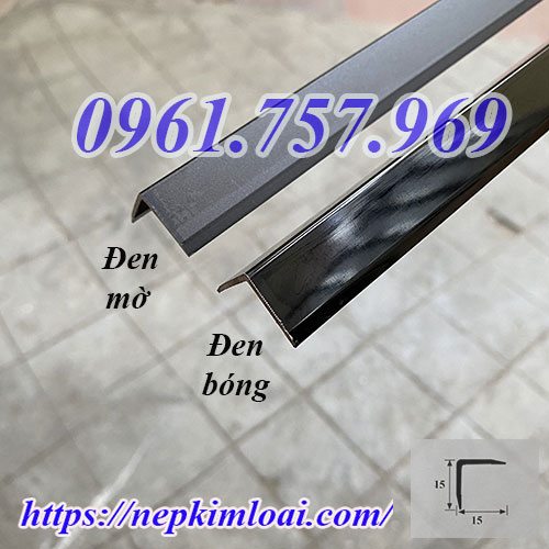 Nẹp v15 màu đen