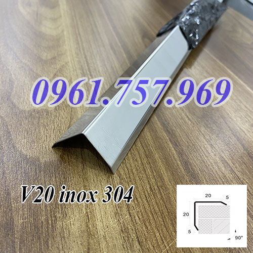 Nẹp v20 inox