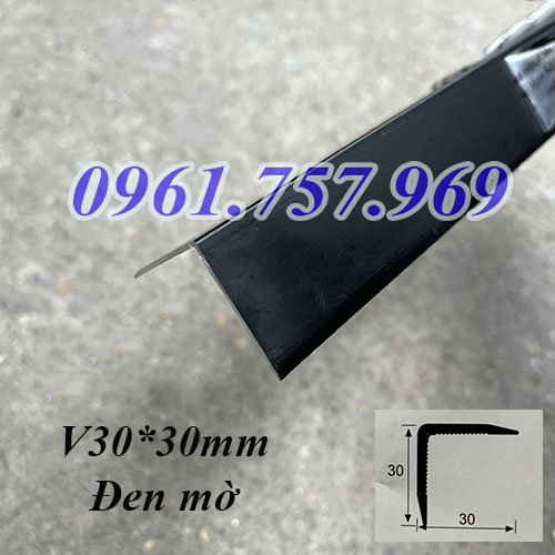 Nẹp v30 màu đen mờ