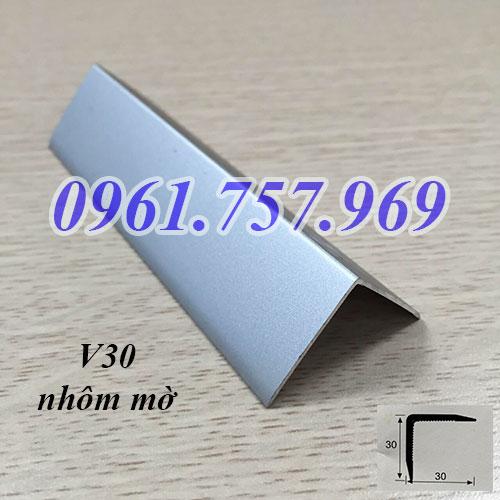 Nẹp V30 nhôm